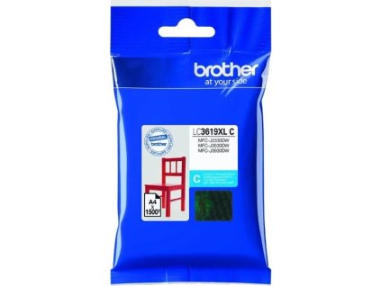 Brother LC-3619XLC azurová - originální