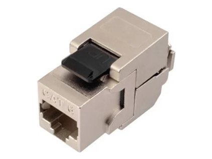 solarix keystone cat6 stp rj45 cerny samorezny ien125073