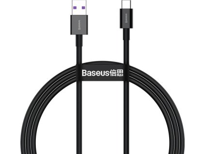 baseus superior series rychlonabijeci kabel usb usb c 66w 1m cerna ien403963