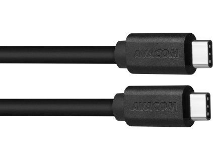 avacom datovy a nabijeci kabel usb type c usb type c 100cm cerna ien298445