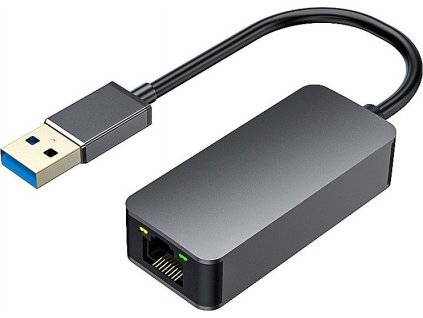Adaptér USB3.0 -> LAN RJ45 ETHERNET 2,5G/1000 MBIT Aluminium