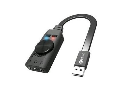 C-TECH SC-7Q externí zvuková karta