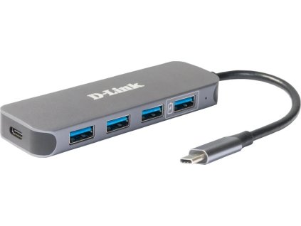 d link usb c to 4 port usb 3 0 hub with power delivery dub 2340 ien477747