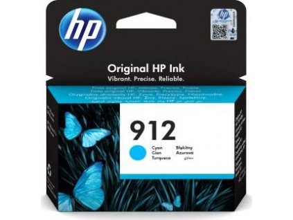 HP 912 Azurová (3YL77AE) - originální