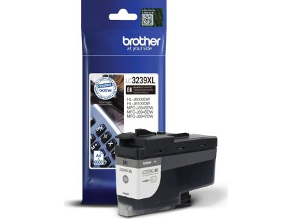 brother inkoust lc 3239xlbk cerny 6000 stran originalni ien327952