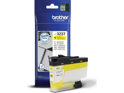 brother inkoust lc 3237y zluty 1500 stran originalni ien328001