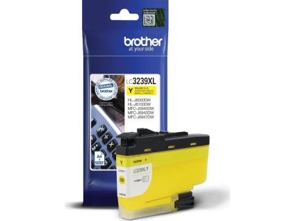 brother inkoust lc 3239xly zluty 5000 stran originalni ien328016