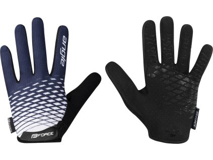 force mtb angle letni rukavice bilo modre vel l ien406300