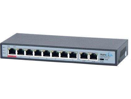 Maxlink PoE switch PSBT-10-8P-250