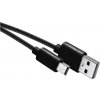 nabíjecí/datový kabel USB-A 2.0 / mini USB-B 2.0, 2m, černý