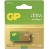 GP alkalická baterie ULTRA 9V (6LR61) 1Ks