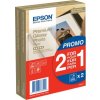 Epson Paper Premium Glossy Photo 10x15 2x40sheets 255g/m2 (2 za cenu 1)