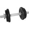 LifeFit Činka nakládací jednoruční 10 kg, 30mm tyč/4x kotouč