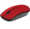 Omega myš bezdrátová OM0431WR, 1600 DPI, červená