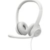 Logitech H390 USB Computer Headset, Off-White