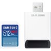 samsung sdxc 512gb pro plus usb adapter ien482454