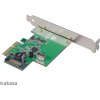 AKASA PCIe karta USB 3.2 Gen 2 interní konektor