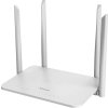 STRONG dvoupásmový router 1200S/ Wi-Fi stand. 802.11a/b/g/n/ac/ 1200 Mbit/s/ 2,4GHz a 5GHz/ 4x LAN/ 1x WAN/ 1x USB/ bílý