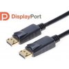 DisplayPort 1.2 přípojný kabel M/M, zlacené konektory, 0,5m,rozlišení 4K*2K/60Hz, 18Gb/s