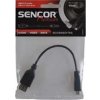 Sencor SCO 513-001 USB A zásuvka/F - USB Micro B konektor/M