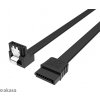 AKASA Proslim SATA kabel 90° - 100 cm