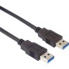 Kabel USB 3.0 Super-speed 5Gbps A-A propojovací 9pin 1m