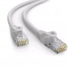 C-TECH kabel patchcord Cat6e, UTP, šedá, 15m