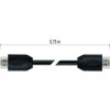 hdmi 2 0 high speed kabel a vidlice a vidlice 0 75 m obr galerie big ies70075180