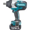 Makita DTW1001RTJ Aku rázový utahovák 3/4" Li-ion LXT 18V/5,0Ah