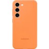 Samsung Silikonový zadní kryt pro Samsung Galaxy S23 Orange