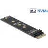 Delock Adaptér PCI Express x1 na M.2 Key M