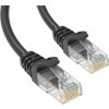 Conexpro patch kabel UTP, CAT5e, 3m, ekonomy, černý