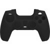 White Shark Silikonový obal BODY LOCK pro ovladač PS5, černý