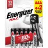 Energizer MAX - Mikrotužka AAA/4+2 zdarma