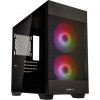 Lian Li LANCOOL 205M Mesh Micro ATX Case, tvrzené sklo - černá