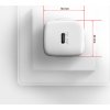 axagon acu pd20w nabijecka do site 20w 1x port usb c pd3 0 pps qc4 afc apple bila obr galerie big ies82679329