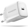 axagon acu pd20w nabijecka do site 20w 1x port usb c pd3 0 pps qc4 afc apple bila ien524042