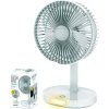 Platinet PRDF0326 stolní přenosný ventilátor nabíjecí 19cm