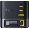 nabijecka do site baseus super gan 100w s navijecim kabelem usb c 82cm 1xusb 2xusb c cerna obr galerie big ies91122519