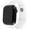 set silikonovych reminku fixed silicone sporty strap pro apple watch 42 44 45 46mm bily ien542677