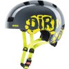 uvex kid 3 dirtbike grey lime 55 58 ien405215