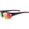 slunecni bryle uvex blaze iii black red mir red ig543220