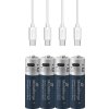 mediarange nabijeci usb c li ion baterie mignon aa 1 5v 1400 mah 4ks image1 big ies90663953