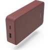hama colour 20 powerbanka 20000 mah 3 a vystup usb c usb a cervena ien524272