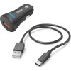 hama set rychla usb nabijecka do vozidla qc 3 0 19 5 w kabel usb a c 1 5 m ien486350