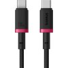 rychlonabijeci kabel baseus dura usb c usb c 1m 100w cerveno cerny ien539879