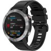 silikonovy reminek fixed silicone strap pro garmin quickfit 26mm cerny ien537854