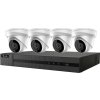hilook powered by hikvision 4k poe turret kit ik 4248th mh p 4x kamery ipc t280h 2 8mm 1x nvr 104mh c 4p 2tb hdd ien521306