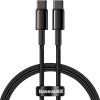 baseus rychlonabijeci datovy kabel usb c na usb c 100w 2m cerna ien467140