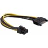 delock napajeci kabel sata 15 pin na 6 pin pci express ien235724